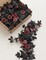 6 Pack 2ft Artificial Flower Garlands Black and Burgundy Wedding Decor